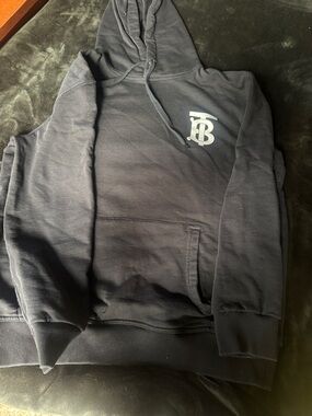 Navy Blue TB Logo Hoodie